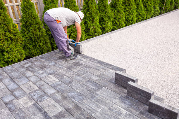 Residential Paver Driveway in Rockford, MI